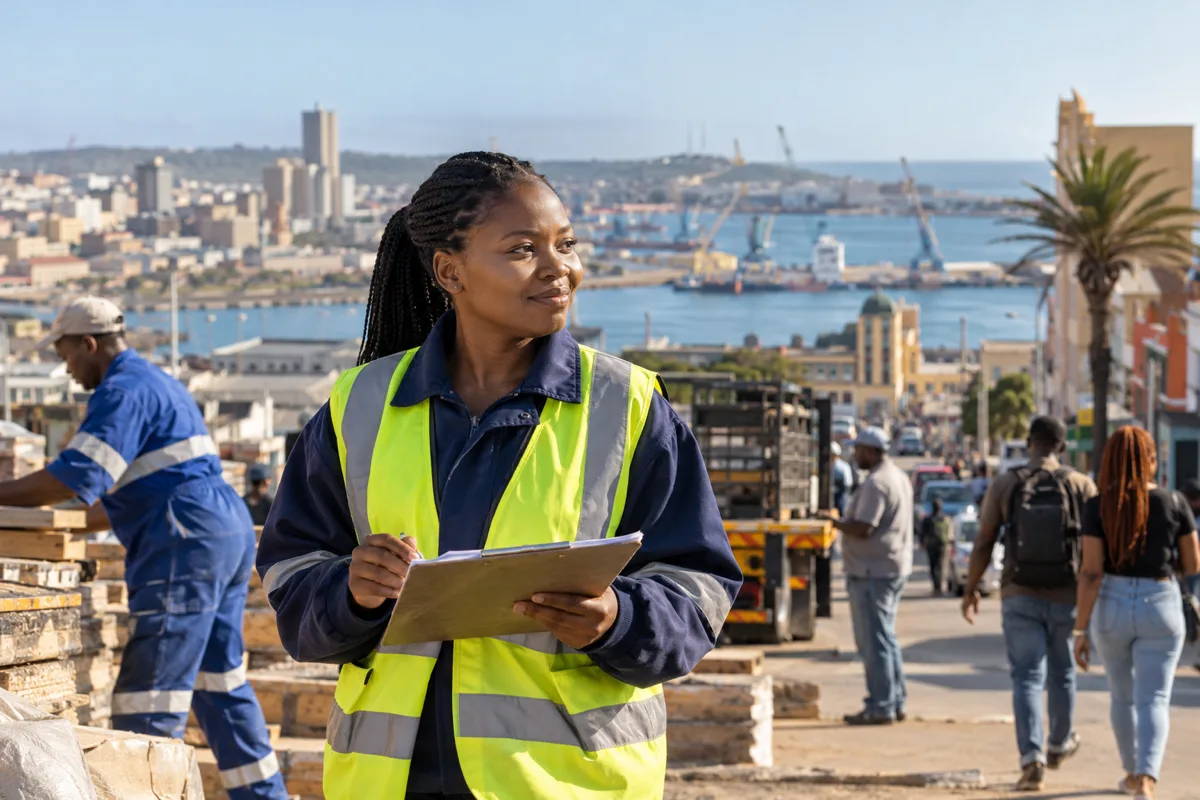 Gqeberha applicant researching municipal and manufacturing career opportunities